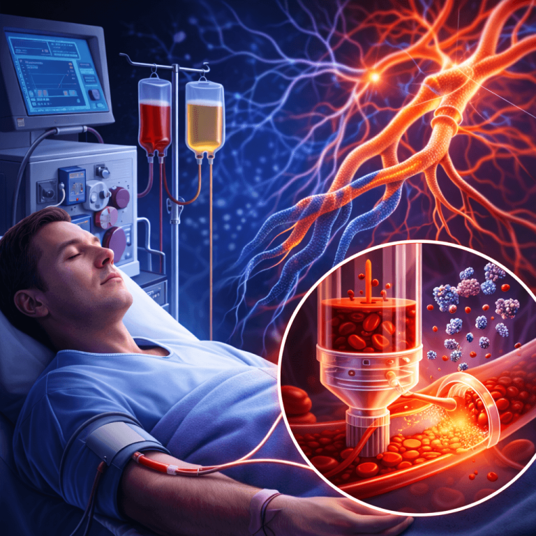 غسيل البلازما لعلاج أمراض الأعصاب |Plasma Exchange بالمنصورة